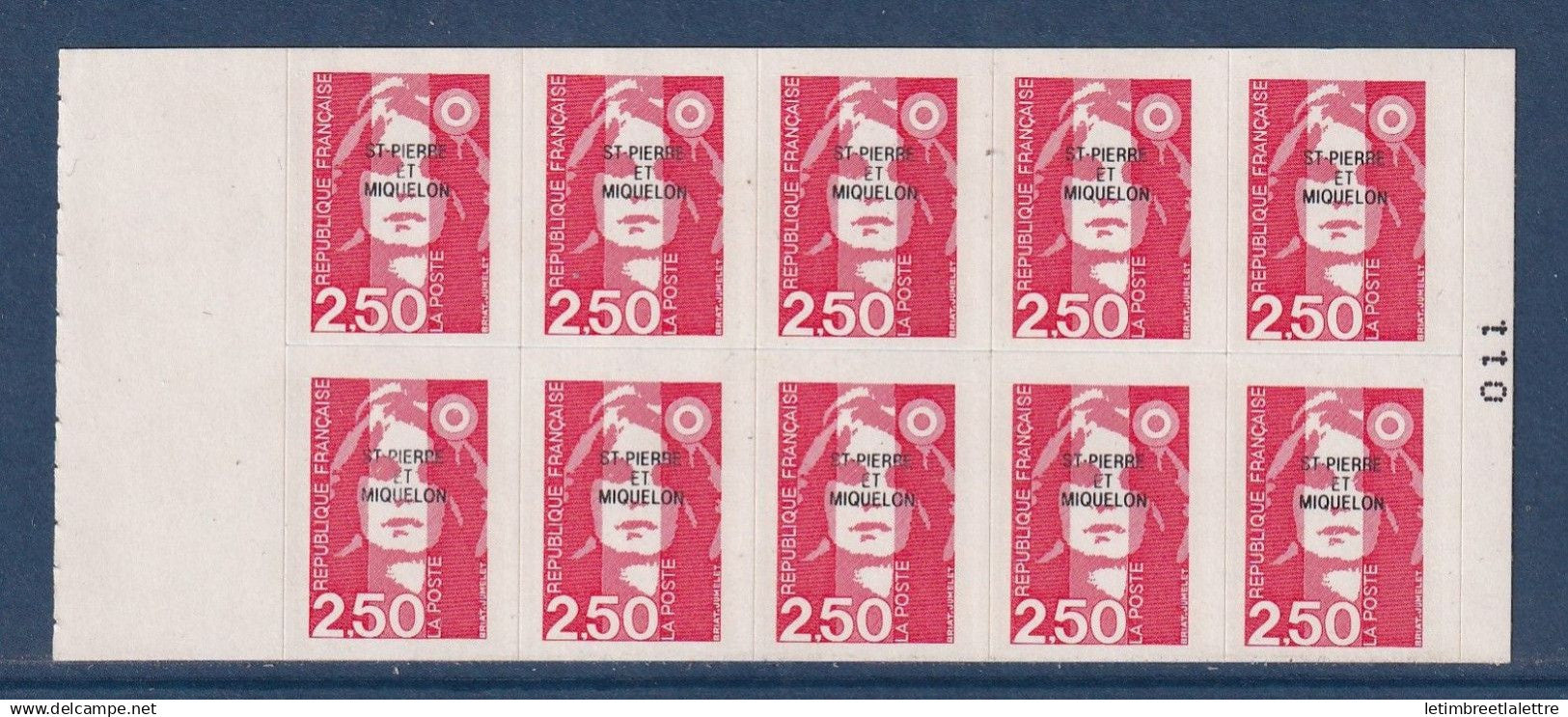 Saint Pierre et Miquelon - YT Carnet n° C 557 ** - Neuf sans charnière - 1993
