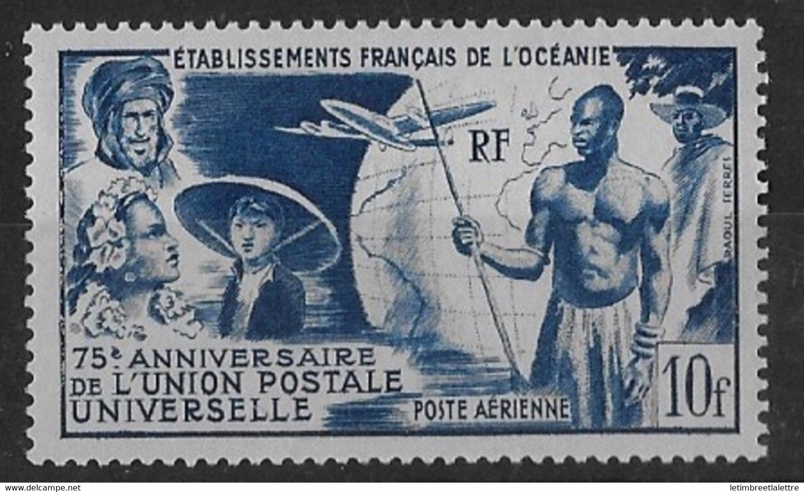 Océanie - Poste Aérienne - YT n° 29 ** - Neuf sans charnière - 1949