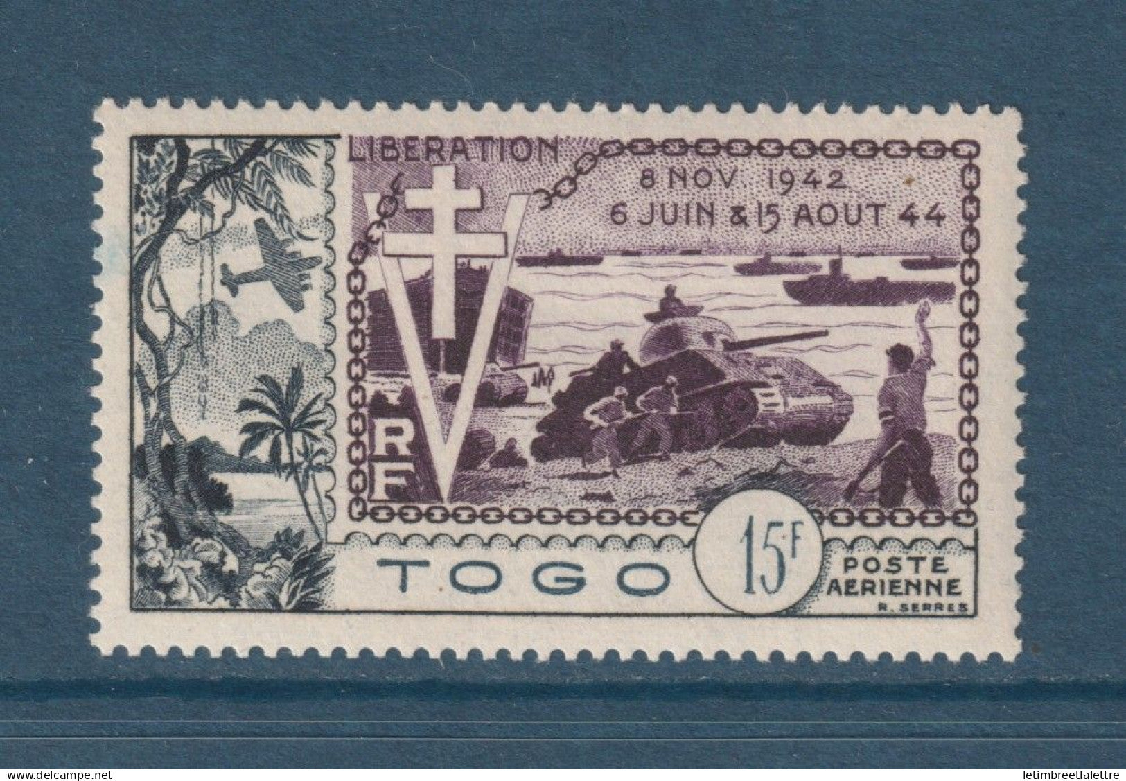 Togo - Poste Aérienne - YT n° 22 ** - Neuf sans charnière - 1954