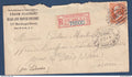 Etats Unis - USA - YT n° 46 seul sur lettre - recommandé de New York - 1884