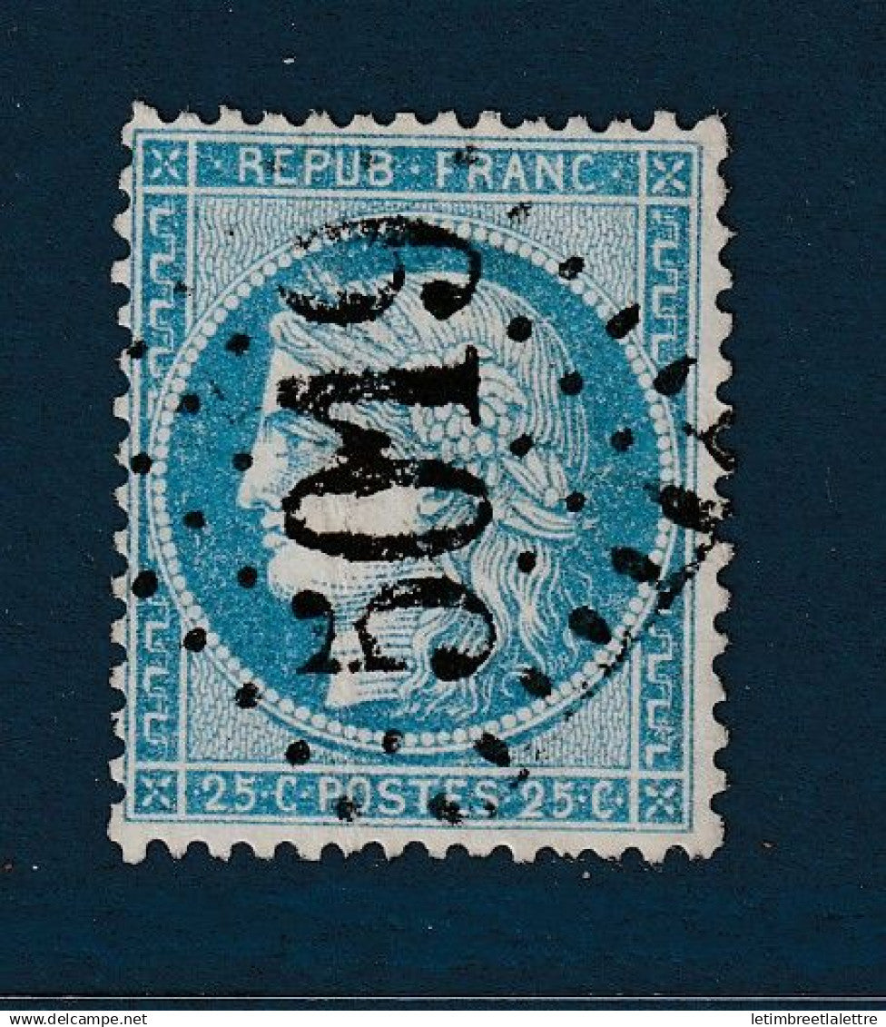 France - YT n° 60- Oblitéré GC gros chiffre 5019 La Calle- Algérie