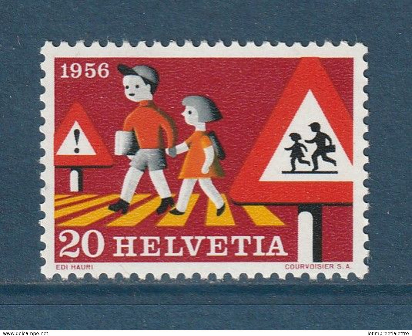 ⭐ Suisse - YT n° 574 ** - Neuf sans charnière - 1956 ⭐