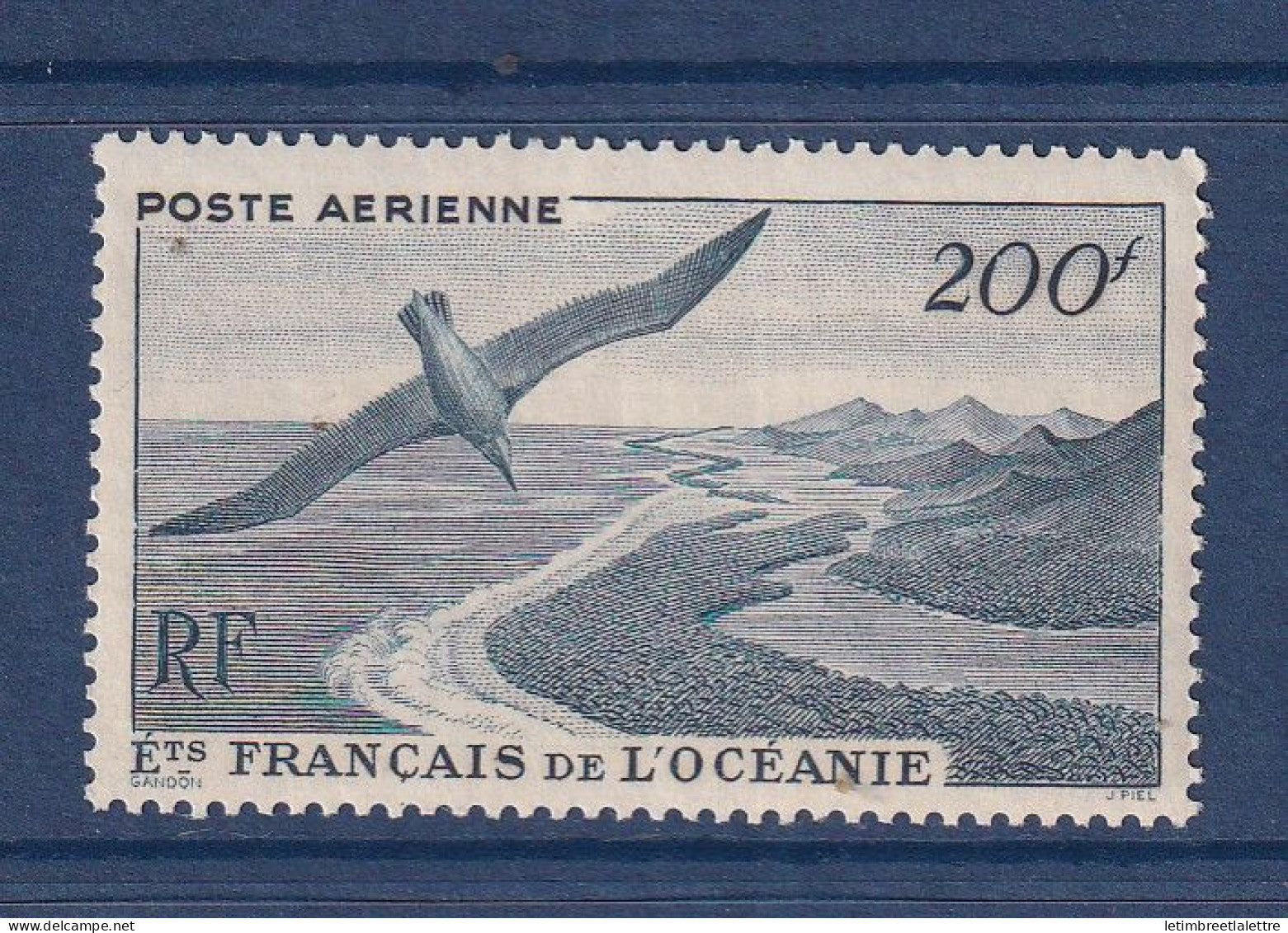 Océanie - Poste aérienne - YT n° 28 * - Neuf avec charnière - oiseaux - 1948
