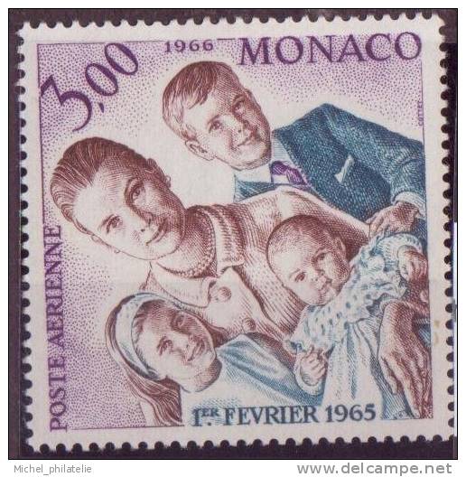 MONACO N° 85**  PAR AVION  NEUF SANS CHARNIEREE