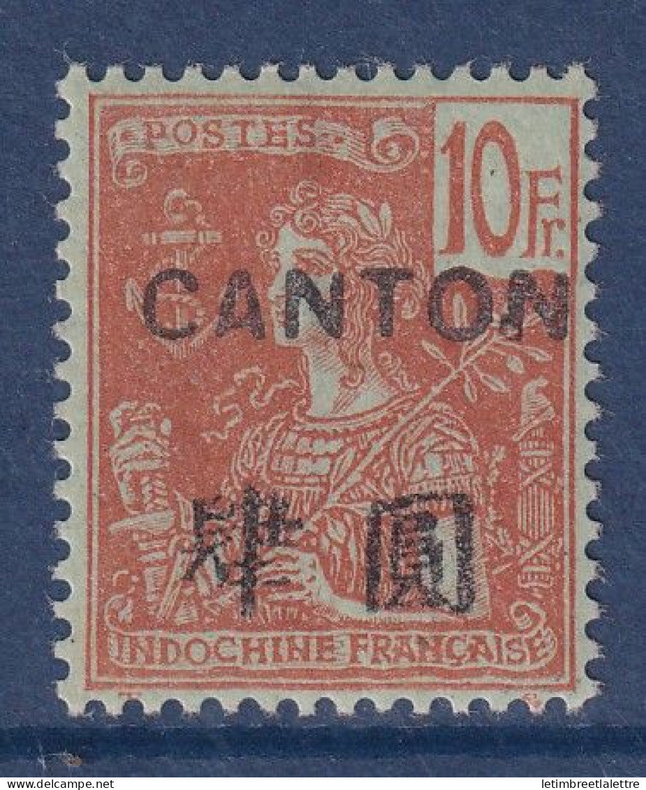 Canton - YT n° 49 * - Neuf avec infime charnière - 1906 1908