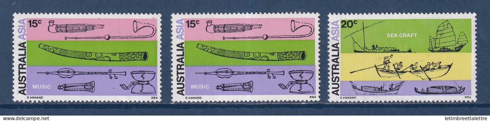 Australie - YT n° 431 et 432 ** - Neuf sans charnière - 1971