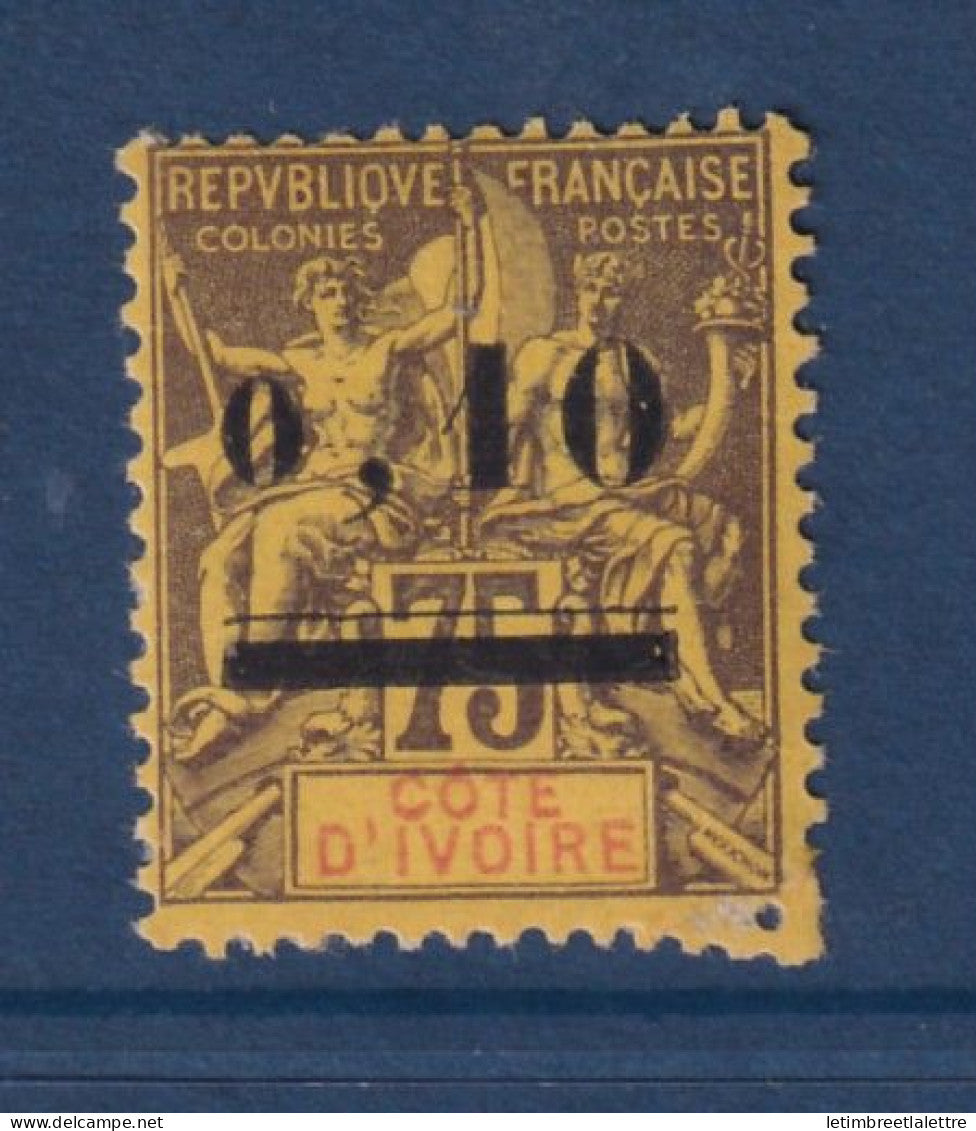 Côte d'Ivoire - YT n° 19 * - Neuf avec charnière - 1904