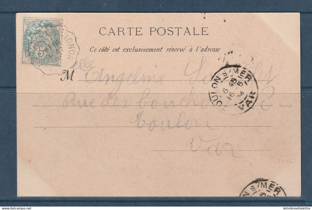 France - Carte Postale - Cavaillon - Place du Clos ( un jour de marché ) 1904