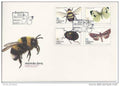 Carte maximum, Insectes abeilles-papillons
