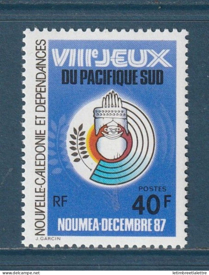Nouvelle Calédonie - YT n° 540 ** - Neuf sans charnière - 1987