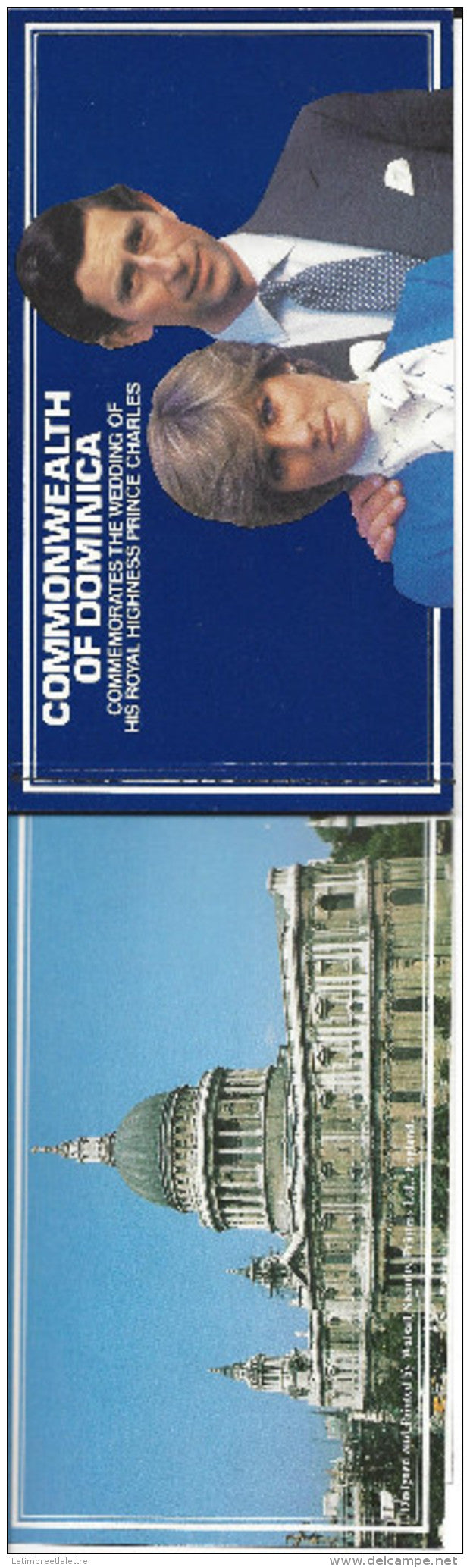 Commonwealth of Dominica 1981 ** MNH Booklet - Royal Wedding Princ Charles & Princess Diana