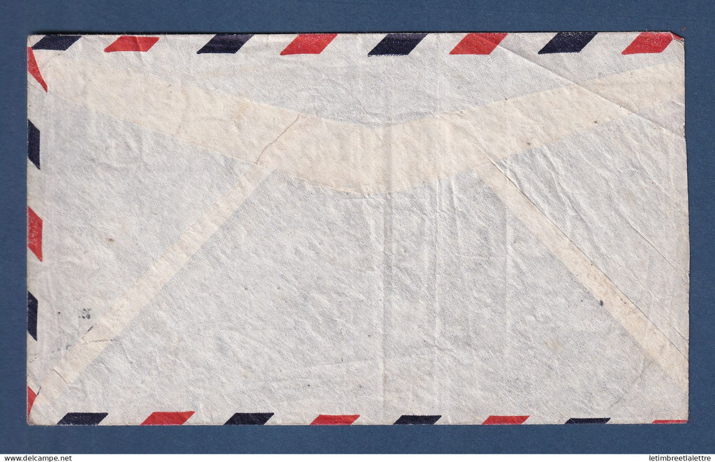 Surinam - 1er vol rapide Suriname ( Paramaribo ) Pays Bas ( Leerdam ) - 1946