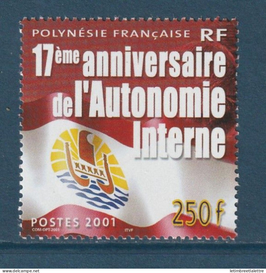 Polynésie Française - YT n° 644 ** - Neuf sans charnière - 2001
