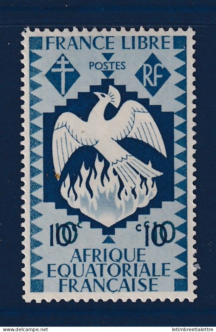 AEF - variété - YT n° 142 a ** - Neuf sans charnière - Double impression de la valeur - 1941