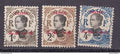 Canton - YT n° 50 à 52 ** - Neuf sans charnière - 1908