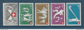 Suisse - YT n° 507 à 511 ** - Neuf sans charnière - N° 509 manquant - 1951