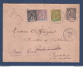 Martinique - Entier postal en Recommandé de Saint Pierre ( Martinique ) - 1895