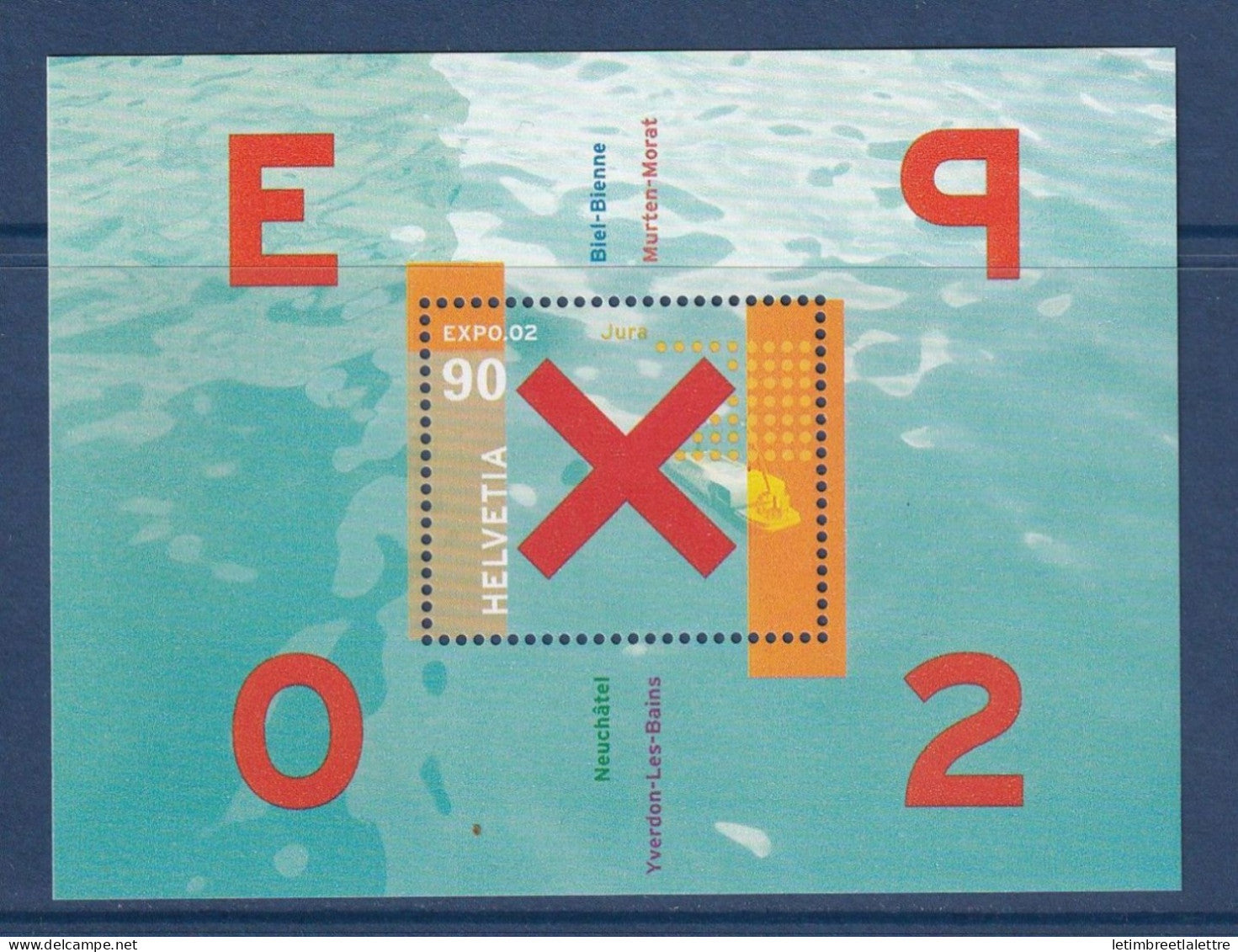 Suisse - YT bloc n° 32 ** - Neuf sans charnière - 2002