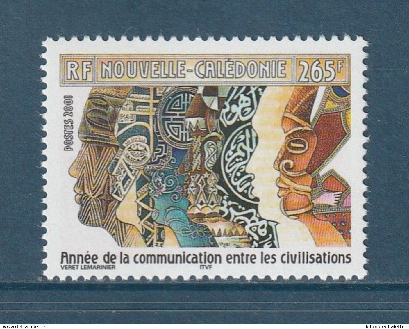 Nouvelle Calédonie - YT n° 848 ** - Neuf sans charnière - 2001