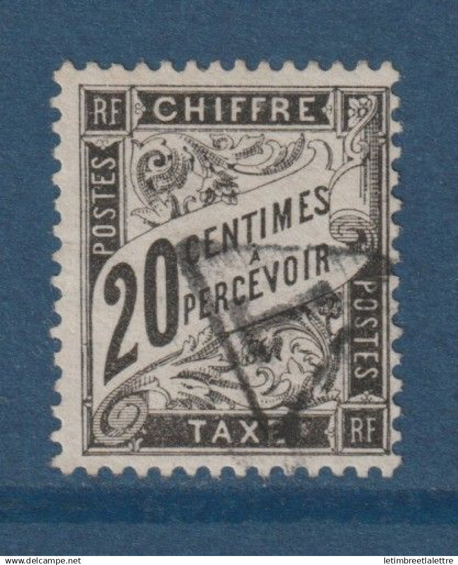France - Taxe - YT n° 17 - oblitéré