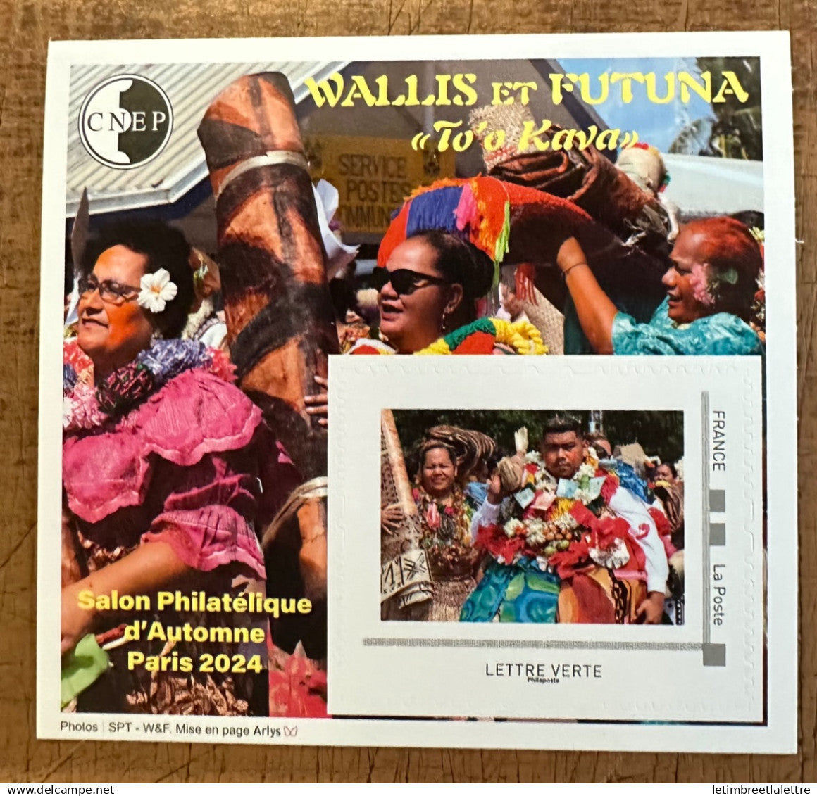 France - bloc cnep - Wallis et Futuna - salon philatélique d’automne - 2024