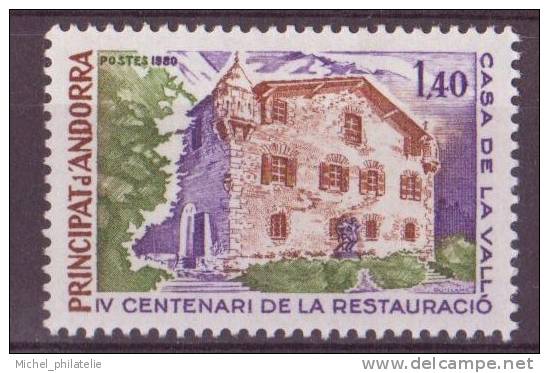 ANDORRE N° 289** NEUF SANS CHARNIERE MAISON DES VALLES