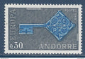 Andorre - YT n° 188 ** - neuf sans charnière - Europa - 1968