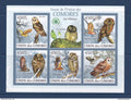 Comores - YT n° 1666 à 1670 ** - Neuf sans charnière - hiboux - oiseaux -  2009
