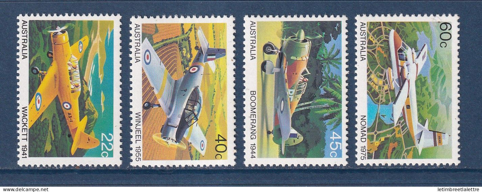 Australie - YT n° 722 à 725 ** - Neuf sans charnière - 1980