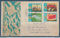 Myanmar - Birmanie -  Burma - YT n° 135 à 138 - enveloppe officielle pour Calcutta ( Inde ) - 1971