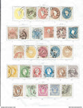 Autriche - Classique - Lot de timbres oblitérés - 1861 à 1883