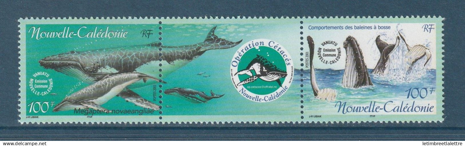Nouvelle Calédonie - YT n° 844 et 845 ** - Neuf sans charnière - 2001