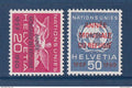 ⭐ Suisse - YT service n° 408 et 409 ** - Neuf sans charnière - 1960 ⭐