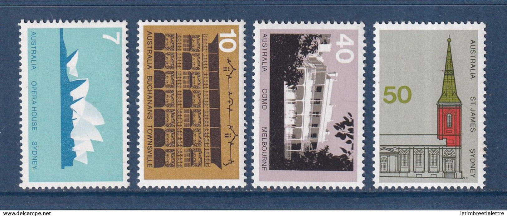 Australie - YT n° 522 à 525 ** - Neuf sans charnière - 1973