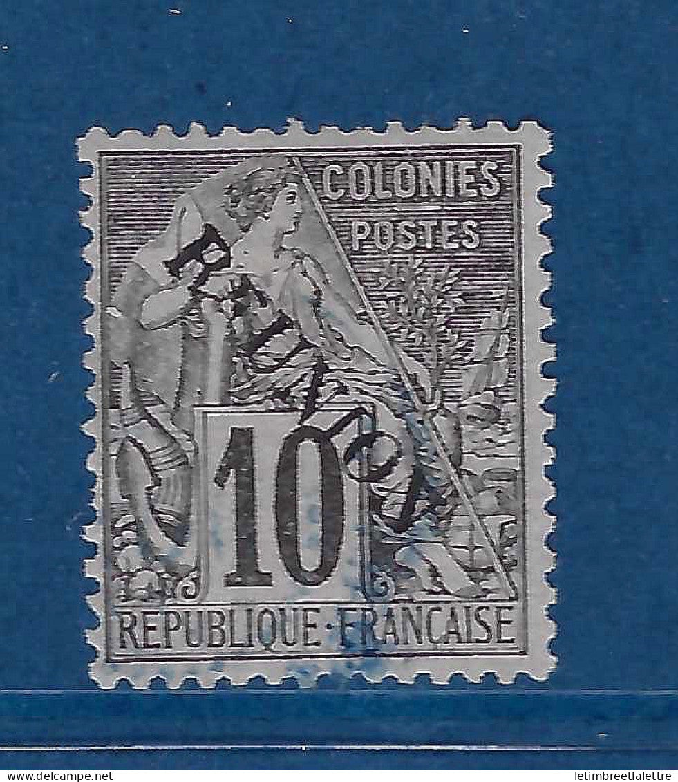 Réunion - variété e coupé - YT n° 17 - oblitéré - 1891