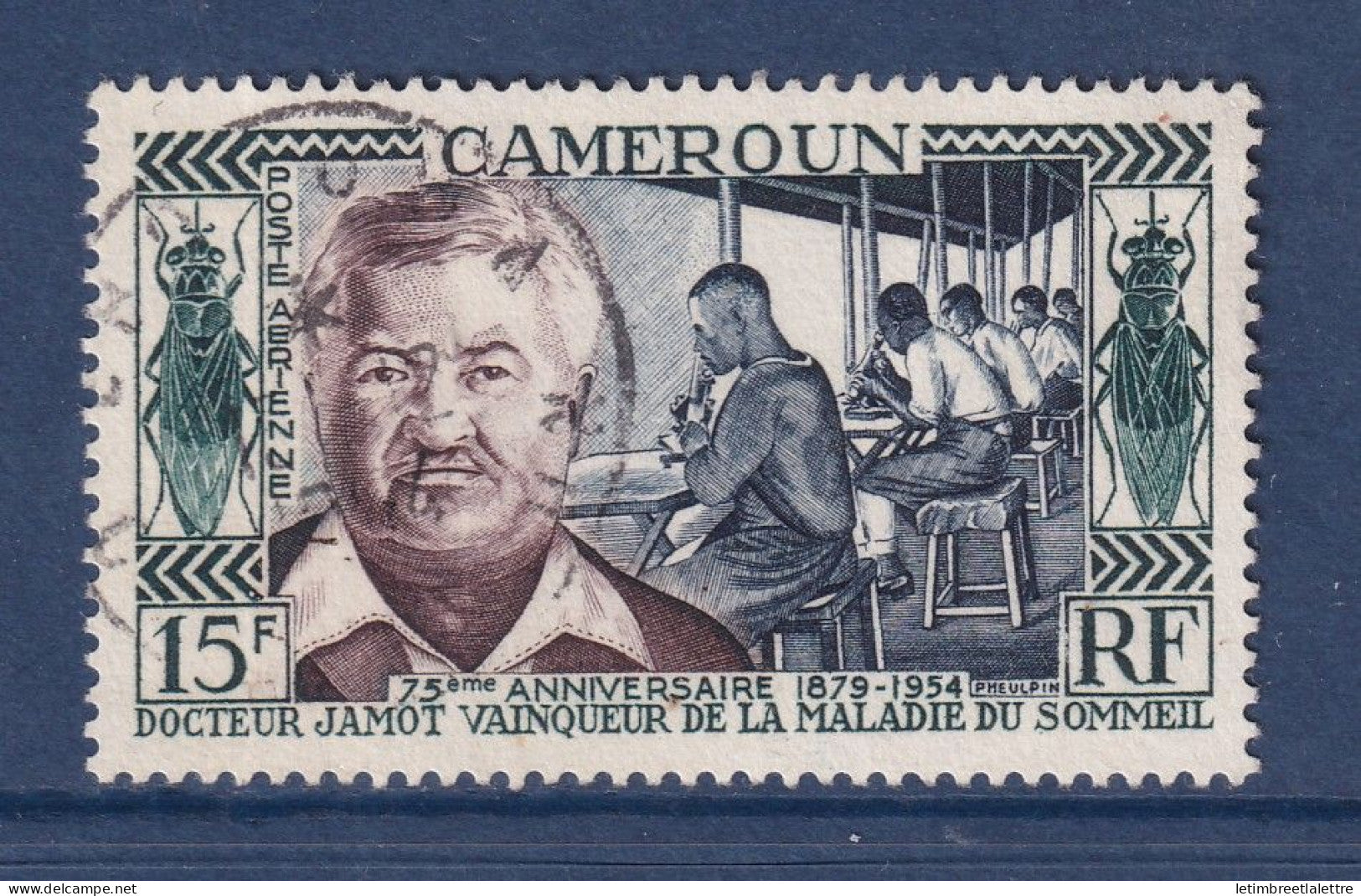 Cameroun - Poste Aérienne YT PA n° 45 - oblitéré - 1954
