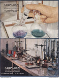 France - Buvard publicitaire - Sarpagan - Laboratoires Servier - Cartonné