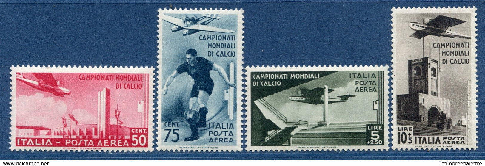 ⭐ Italie - Poste Aérienne - YT n° 64 à 67 ** - Neuf sans charnière - 1934 ⭐