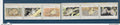 Australie n°1249 à1254b**autocollant
