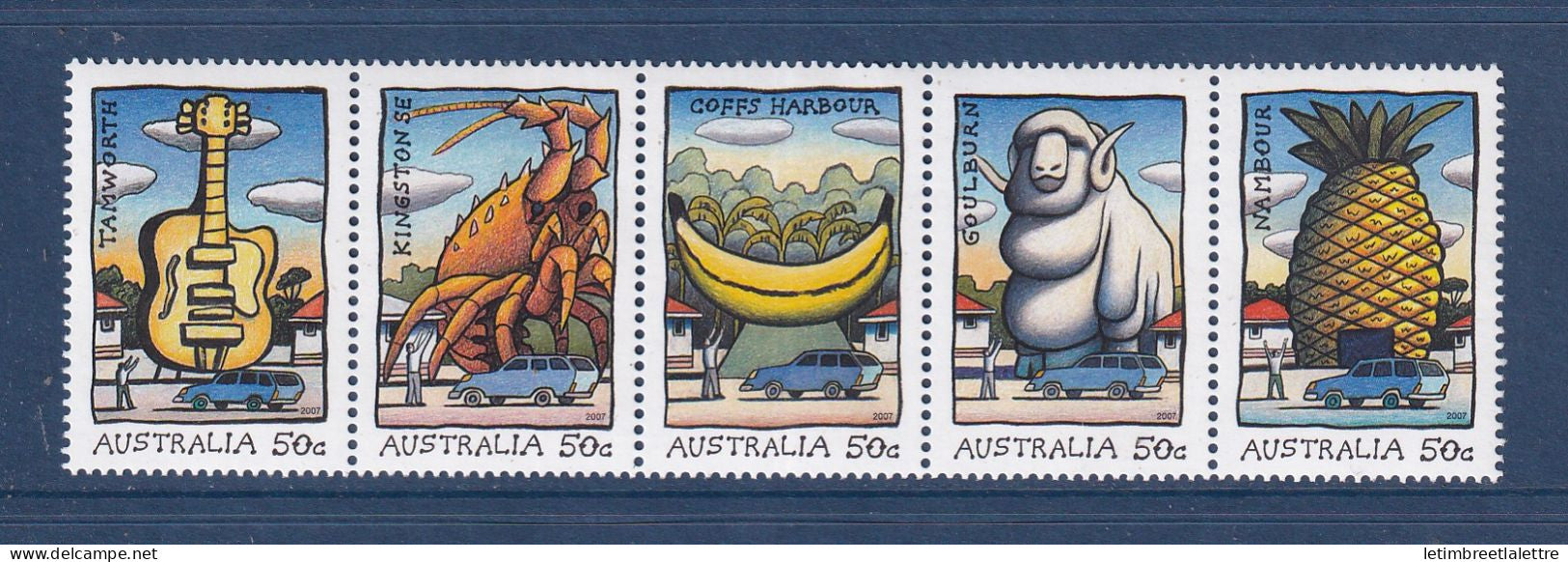 Australie - YT n° 2723 à 2727 ** - neuf sans charnière - 2007