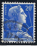 France - Thématique Marianne de Muller - N° 1011B Oblitéré - TTB - Variété -> 2 de 20fr coupé