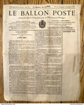 France - Journal le Ballon Poste - neuf - le n° 14 du dimanche 18 Décembre 1870