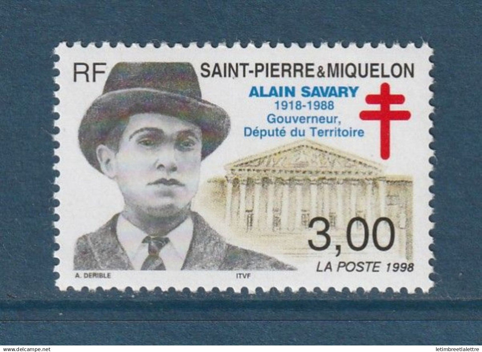 Saint Pierre et Miquelon - YT n° 669 ** - Neuf sans charnière - 1998