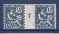Alexandrie - YT n° 76 * Millésime 7 - Neuf avec charnière - 1927 1928