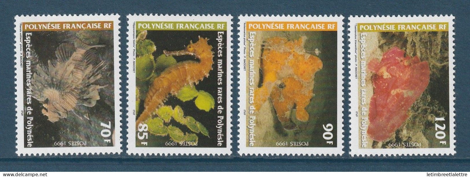 Polynésie Française - YT n° 580 à 583 ** - Neuf sans charnière - 1999