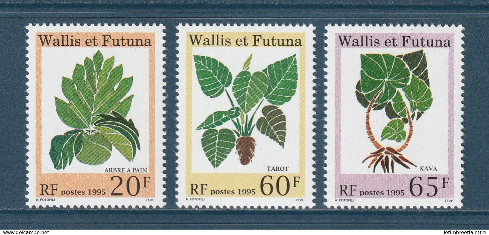Wallis et Futuna - YT n° 480 à 482 ** - Neuf sans charnière - 1995