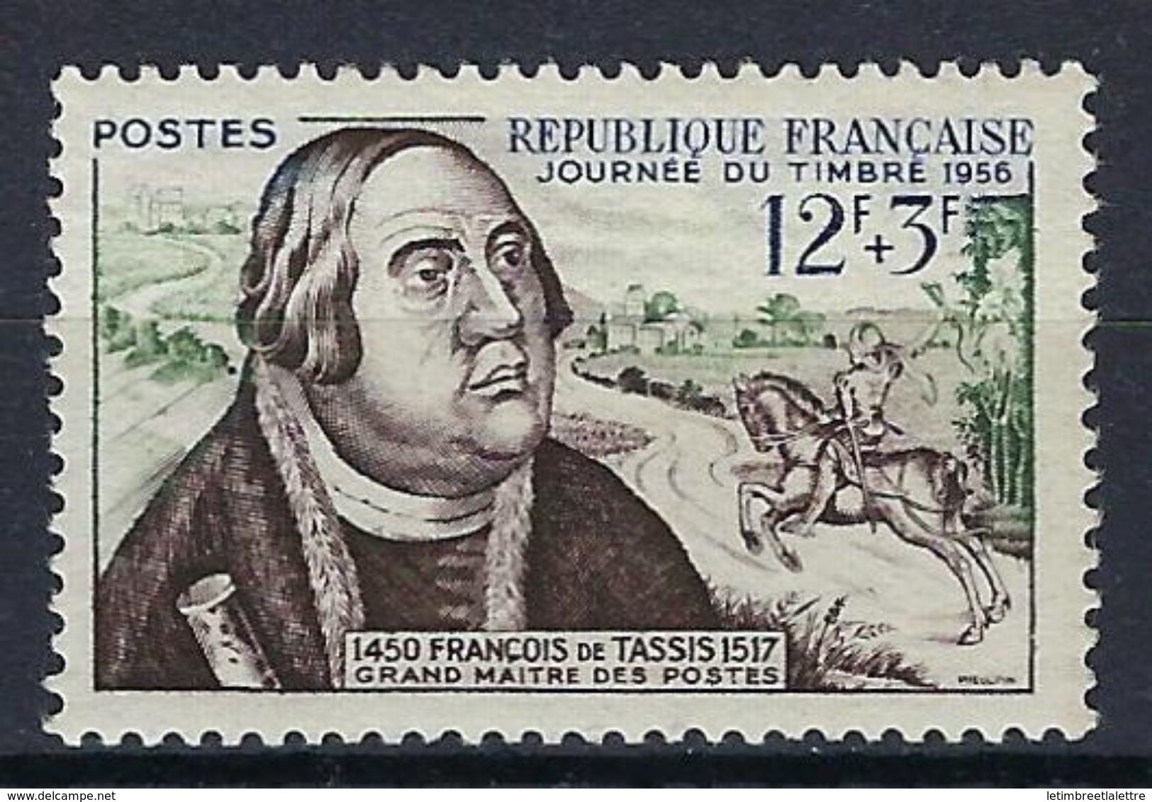 France - YT n° 1054 ** - Neuf sans charnière - François de Tassis