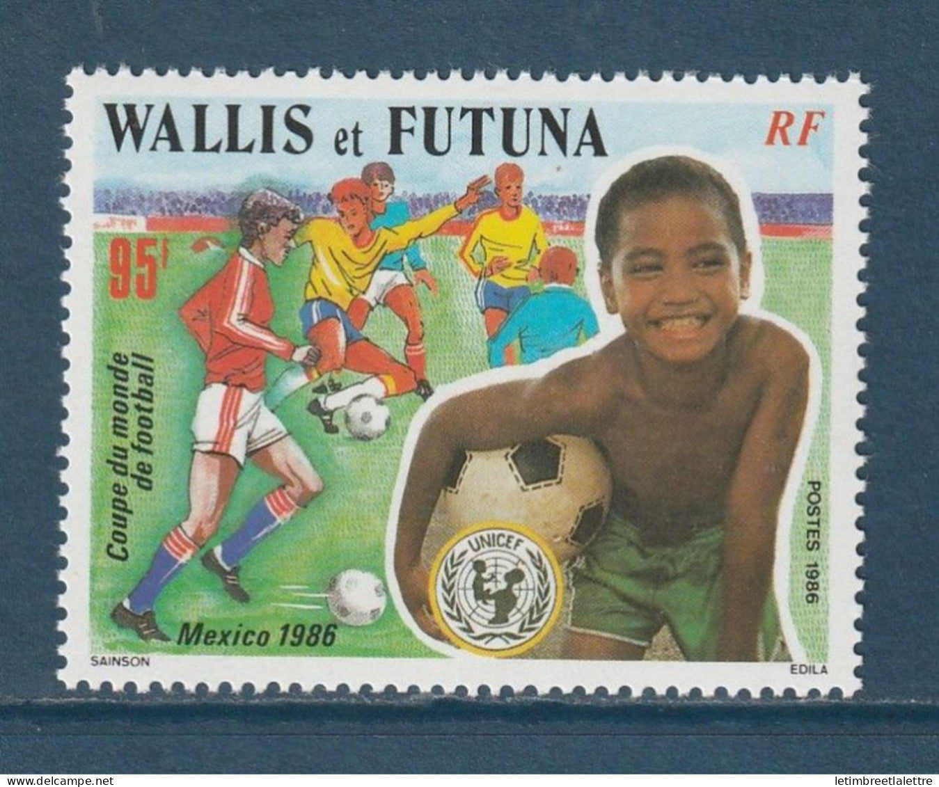 Wallis et Futuna - YT n° 343 ** - Neuf sans charnière - 1986