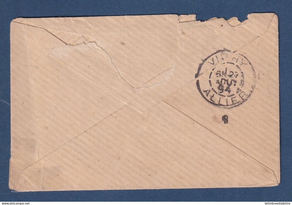 France - Type Sage - cachet Vezins Près Cholet ( 47 ) Maine et Loire - Indice 14 - 1894