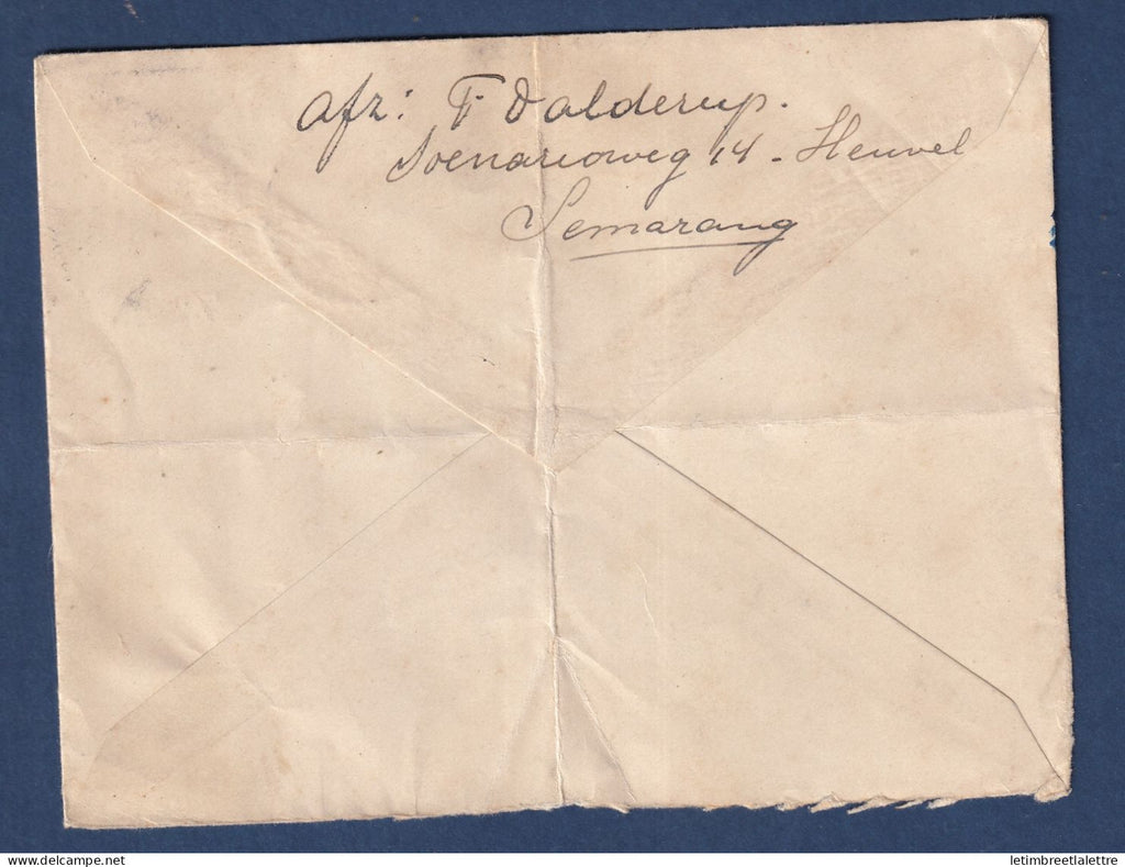 Indes Néerlandaises - entiers postaux - entier postal de Semarang - 1925
